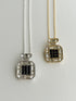 perfume brooch necklace